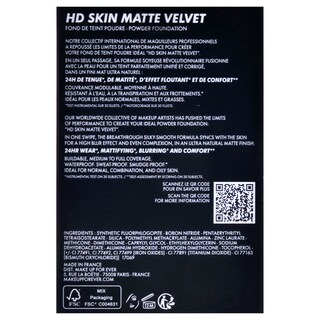 Foto 7 | Foto 7 | Base De Maquillaje En Polvo Make Up For Ever Hd Skin Matte 1y18 Anacardo - Venta Internacional.