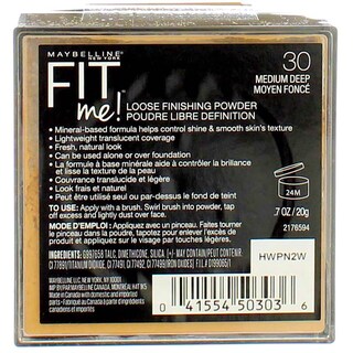 Foto 3 | Foto 3 | Polvo Maybelline Fit Me Loose Medium Deep 20 G - Venta Internacional