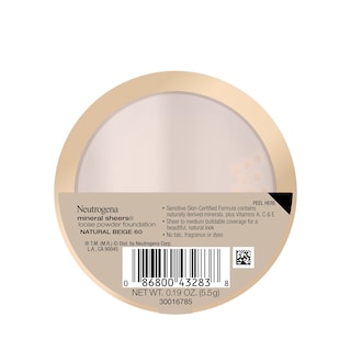 Foto 6 | Foto 6 | Polvo Suelto Foundation Neutrogena Mineral Sheers, Color Beige Natural - Venta Internacional.