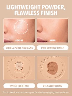 Foto 4 | Foto 4 | Base de Maquillaje en Polvo Sheglam Skin-focus Skin Focus Sand - Venta Internacional