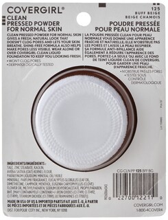 Foto 2 | Foto 2 | Base De Maquillaje En Polvo Covergirl Clean 125 Buff Beige, 11 Ml - Venta Internacional.