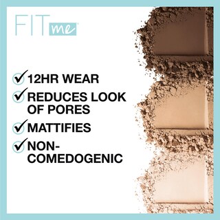 Foto 2 | Foto 2 | Polvo Facial Maybelline Fit Me Matte + Poreless Warm Sun - Venta Internacional.