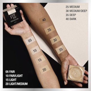 Foto 5 | Foto 5 | Polvo Fijador Maybelline Fit Me Loose Dark 1 Unidad - Venta Internacional.