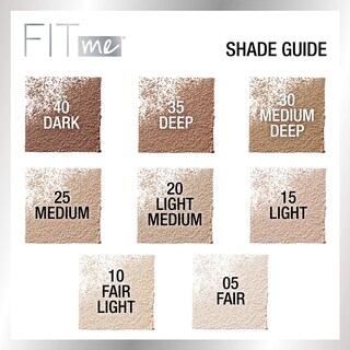 Foto 6 | Foto 6 | Polvo Fijador Maybelline Fit Me Loose Dark 1 Unidad - Venta Internacional.