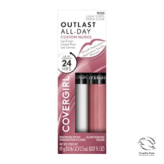Foto 7 | Foto 7 | Color De Labios Covergirl Outlast Personalizado Nudes Para Todo El Día, Ligero Y Fresco - Venta Internacional.