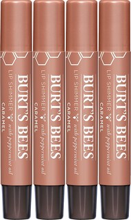 Foto 1 | Foto 1 | Set De Tinte Labial Burt's Bees Shimmer Caramel Hidratante, Paquete De 4 - Venta Internacional.