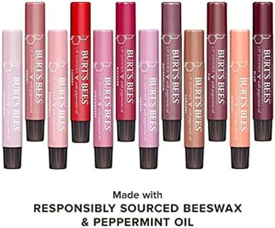 Foto 3 | Foto 3 | Set De Tinte Labial Burt's Bees Shimmer Caramel Hidratante, Paquete De 4 - Venta Internacional.