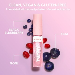 Foto 5 | Foto 5 | Brillo De Labios Covergirl Clean Fresh Yummy Gloss Sheer Vegan - Venta Internacional.