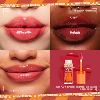 Foto 3 | Foto 3 | Brillo De Labios Nyx Professional Makeup Duck Plump Cherry Spice - Venta Internacional.