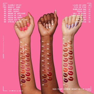 Foto 4 | Foto 4 | Brillo De Labios Nyx Professional Makeup Duck Plump Bangin Bare - Venta Internacional.