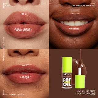 Foto 4 | Foto 4 | Brillo De Labios Nyx Professional Makeup Lip Oil Drip Livin The Cream - Venta Internacional.