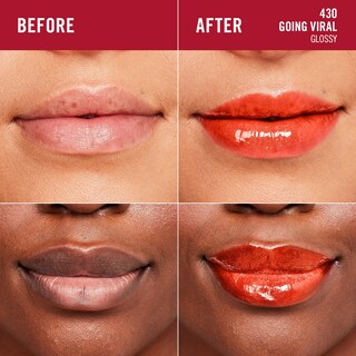 Foto 4 | Foto 4 | Brillo De Labios Rimmel London Stay Glossy 430 Going Viral, 5 Ml - Venta Internacional.
