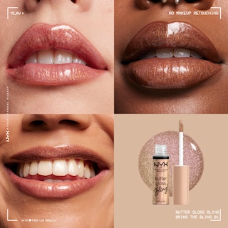 Foto 2 | Foto 2 | Brillo De Labios Nyx Professional Makeup Butter Gloss Bling Vegan - Venta Internacional.