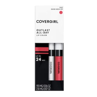 Foto 5 | Foto 5 | Color De Labios Covergirl Outlast All-day Ever Red-dy, Paquete De 1 - Venta Internacional.