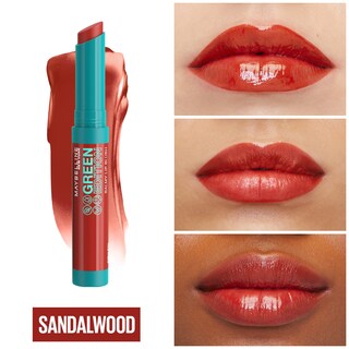 Foto 3 | Foto 3 | Rubor De Labios Maybelline Green Edition Balmy Brick Red, 1 Unidad - Venta Internacional.