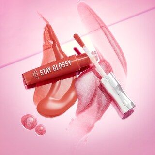Foto 5 | Foto 5 | Brillo De Labios Rimmel Stay Glossy 123 Back Row Smooch, 5 Ml - Venta Internacional.