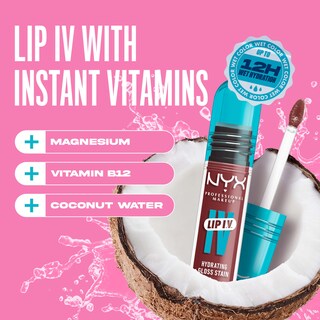 Foto 5 | Foto 5 | Brillo de Labios NYX Professional Makeup Lip Iv Hydra Honey - Venta Internacional