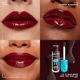 Foto 2 | Foto 2 | Brillo De Labios Nyx Professional Makeup Lip Iv Hydrating Water Bout Wine - Venta Internacional.