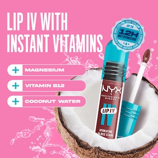 Foto 5 | Foto 5 | Brillo De Labios Nyx Professional Makeup Lip Iv Hydrating Bubblegum - Venta Internacional.