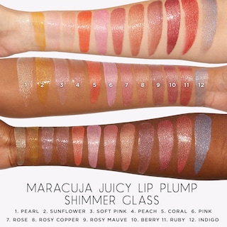 Foto 5 | Foto 5 | Tarta Lip Plump Maracuja Juicy Shimmer Glass, Color Rosa, Tamaño Completo - Venta Internacional.
