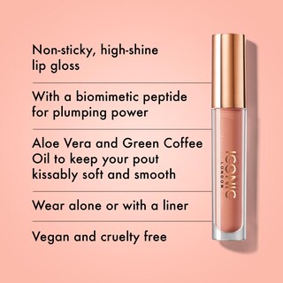 Foto 2 | Foto 2 | Brillo De Labios Iconic London High-shine, Vegano, 5 Ml - Venta Internacional.