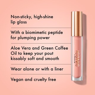 Foto 2 | Foto 2 | Brillo De Labios Iconic London High-shine, Vegano, 5 Ml - Venta Internacional.