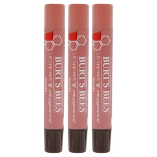 Foto 1 | Foto 1 | Peonía Lip Shimmer Burts Bees Paquete De 3 - Venta Internacional.
