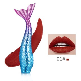 Foto 2 | Foto 2 | Brillo De Labios Huoguo Mermaid Matte Antiadherente Que No Se Decolora - Venta Internacional.