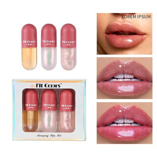 Foto 2 | Foto 2 | Brillo De Labios Huoguo Lip Enrichment Hidratante Control De Temperatura - Venta Internacional.