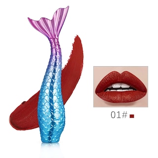 Foto 1 | Foto 1 | Brillo De Labios Huoguo Mermaid Matte Antiadherente Que No Se Decolora - Venta Internacional.