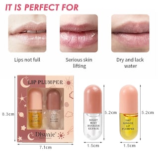 Foto 5 | Foto 5 | Lápiz Labial Lip Plumper Balm En Cápsula Con Vitamina E Y Colágeno - Venta Internacional.