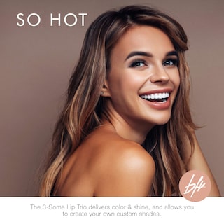 Foto 6 | Foto 6 | Lip Trio Beauty For Real So Hot Con Crema Color Y Brillo Para Labios - Venta Internacional.