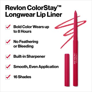 Foto 3 | Foto 3 | Delineador de Labios Revlon Colorstay 650 Rosa de Larga Duración 28 ml - Venta Internacional