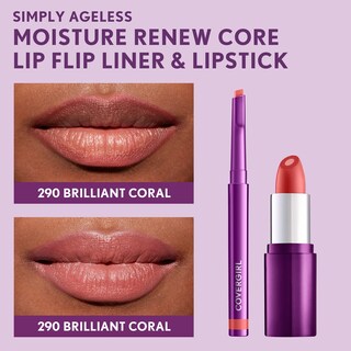 Foto 6 | Foto 6 | Delineador De Labios Covergirl Simply Ageless Brilliant Coral - Venta Internacional.