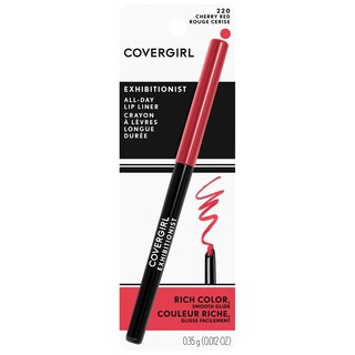 Foto 6 | Foto 6 | Delineador De Labios Covergirl Exhibitionist Cherry Red 220 0.34 Ml (paquete De 2) - Venta Internacional.