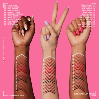 Foto 6 | Foto 6 | Delineador De Labios Nyx Professional Makeup Line Loud Longwear - Venta Internacional.