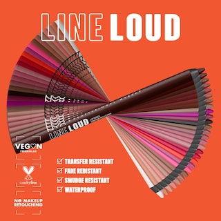 Foto 2 | Foto 2 | Liner De Labios Nyx Professional Makeup Line Loud Too Blessed - Venta Internacional.