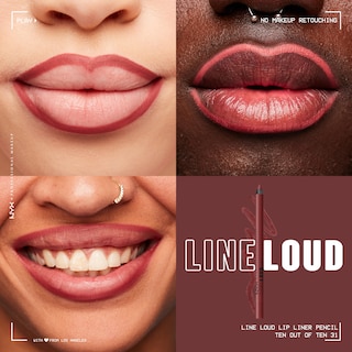 Foto 3 | Foto 3 | Liner De Labios Nyx Professional Makeup Line Loud Too Blessed - Venta Internacional.