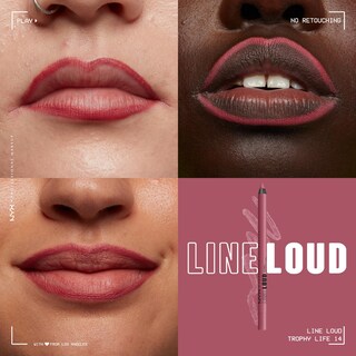 Foto 3 | Foto 3 | Delineador De Labios Nyx Professional Makeup Line Loud Trophy Life - Venta Internacional.