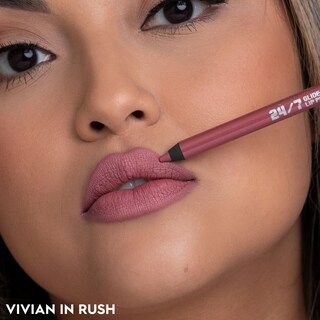 Foto 4 | Foto 4 | Delineador De Labios Urban Decay 24/7 Glide-on Rush (rosa Y Malva) 1,2 Ml - Venta Internacional.