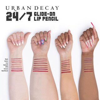 Foto 5 | Foto 5 | Delineador De Labios Urban Decay 24/7 Glide-on Rush (rosa Y Malva) 1,2 Ml - Venta Internacional.