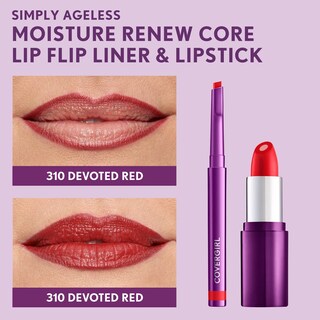 Foto 5 | Foto 5 | Delineador De Labios Covergirl Simply Ageless Devoted Red, Paquete De 4 Unidades - Venta Internacional.