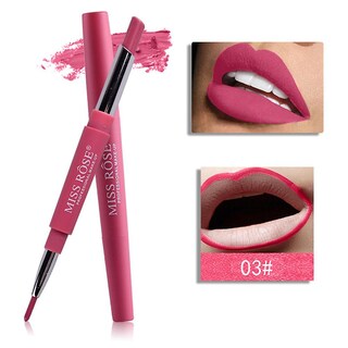 Foto 2 | Foto 2 | Delineador De Labios Miss Rose De Doble Punta Duradero Y Resistente Al Agua 8 Colores - Venta Internacional.