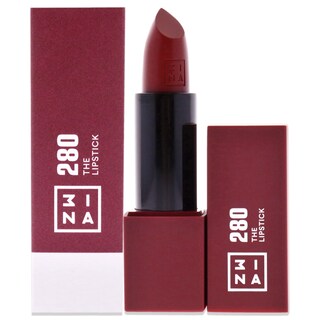 Foto 1 | Foto 1 | Labial 3ina - 280 Rojo Oscuro Brillante 0.11 oz