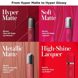 Foto 6 | Foto 6 | Labial Líquido Revlon Ultra Hd Matte Lipcolor Obsession Pink-Venta Internacional