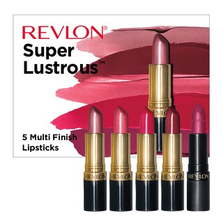 Foto 2 | Foto 2 | Set de 5 Pintalabios Revlon Super Lustrous - Venta Internacional