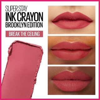 Foto 3 | Foto 3 | Lápiz Labial Maybelline Super Stay Ink Crayon 145 Break The Ceiling - Venta Internacional.