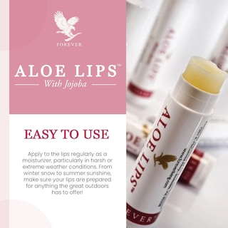 Foto 2 | Foto 2 | Bálsamo Labial Aloe Lips Forever Living con Jojoba 3 Piezas