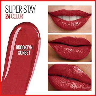 Foto 2 | Foto 2 | Lápiz Labial Líquido Makeup Maybelline Super Stay 24 de 2 Pasos Brooklyn - Venta Internacional
