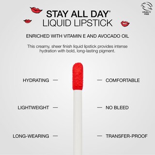 Foto 4 | Foto 4 | Lápiz Labial Líquido Stila Stay All Day Sheer, 3 Ml - Venta Internacional.